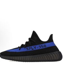 adidas originals Yeezy Boost 350 V2 「Dazzling Blue」舒適休閒 織物 低筒 城市通勤跑步 男女同款 黑藍