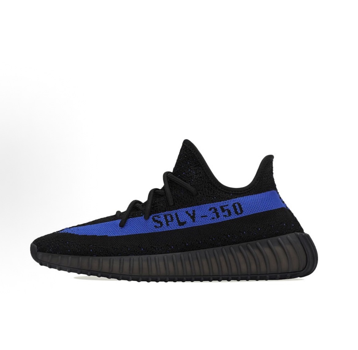 adidas originals Yeezy Boost 350 V2 「Dazzling Blue」舒適休閒 織物 低筒 城市通勤跑步 男女同款 黑藍