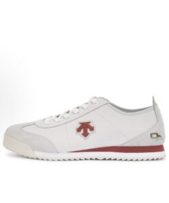 迪桑特DESCENTE Sport Style系列 CHRON LTR 圓頭 防滑耐磨 低筒 生活休閒鞋 白色