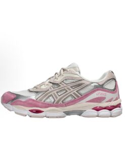 Asics GEL-NYC Comfort 低筒 休閒 跑鞋 男女同款 米粉色