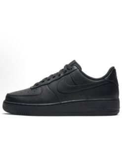 Nike Air Force 1 triple black 低筒 板鞋 純黑
