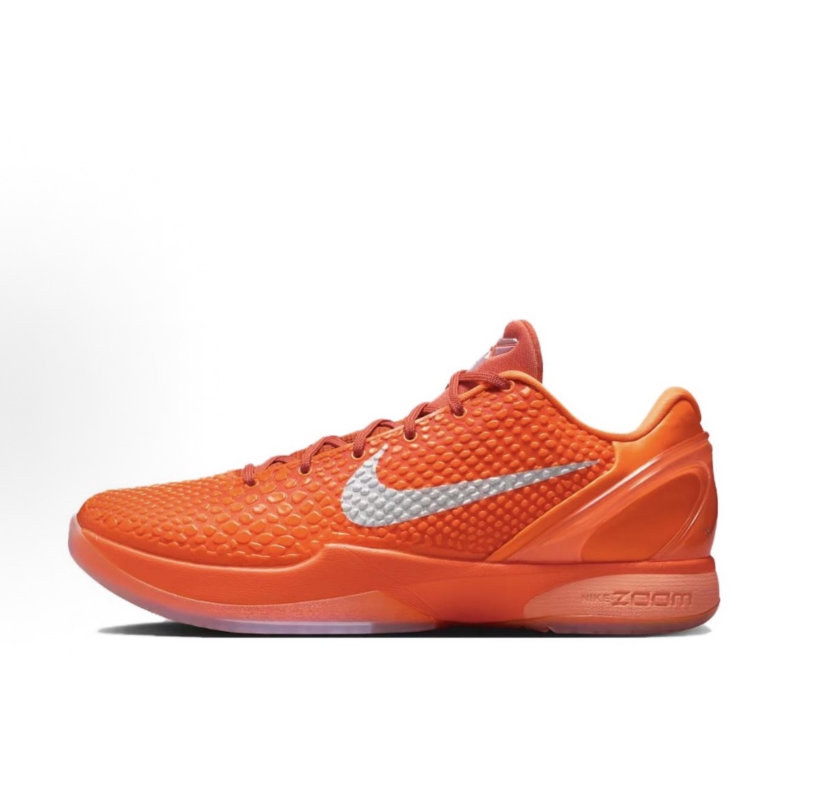 Nike Zoom Kobe 6 Protro「Total Orange」舒適百搭 防滑耐磨 低筒 節奏鞋 男鞋女鞋 橙銀色