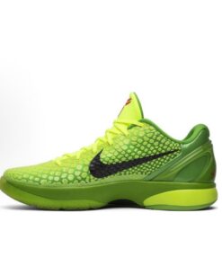 Nike Zoom Kobe 6 Grinch青蜂俠圓頭系帶防滑平衡低幫籃球鞋男鞋女鞋綠色