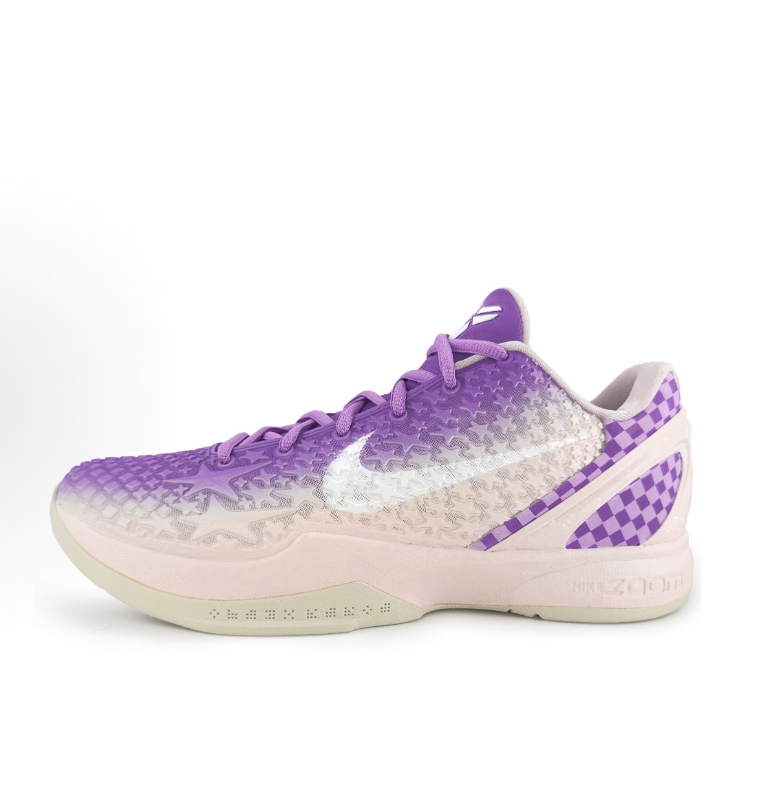 Nike Zoom Kobe 6夢境時尚百搭减震耐磨低幫籃球鞋男款女鞋粉紫色