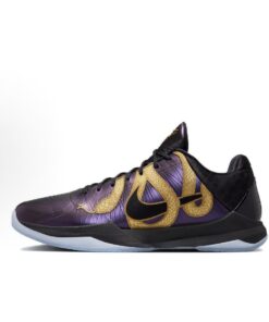 Nike Kobe 5 Protro“Year of the Mamba”蛇年限定CNY時尚舒適防滑耐磨低幫籃球鞋男鞋女鞋黑紫金