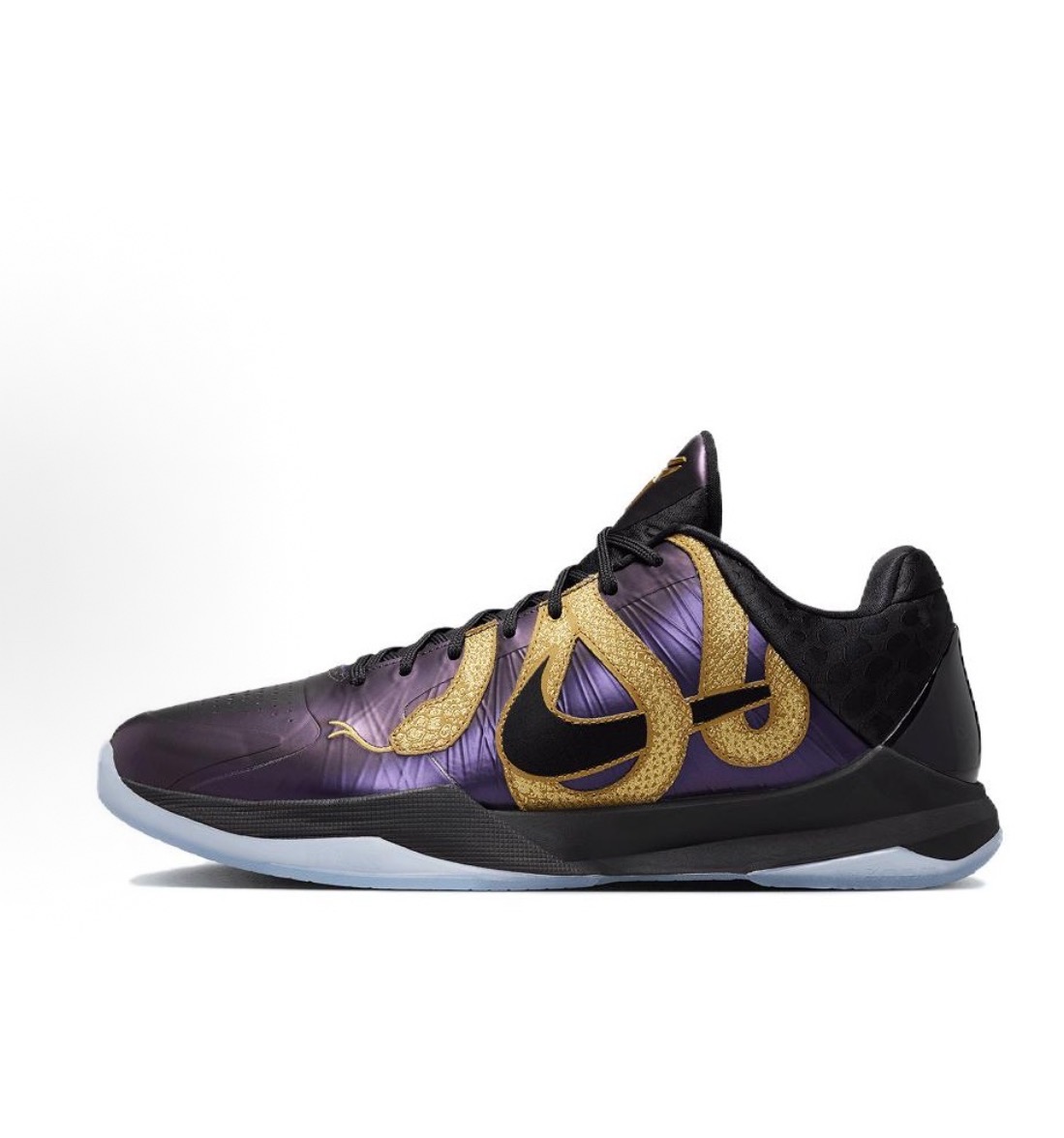 Nike Kobe 5 Protro“Year of the Mamba”蛇年限定CNY時尚舒適防滑耐磨低幫籃球鞋男鞋女鞋黑紫金