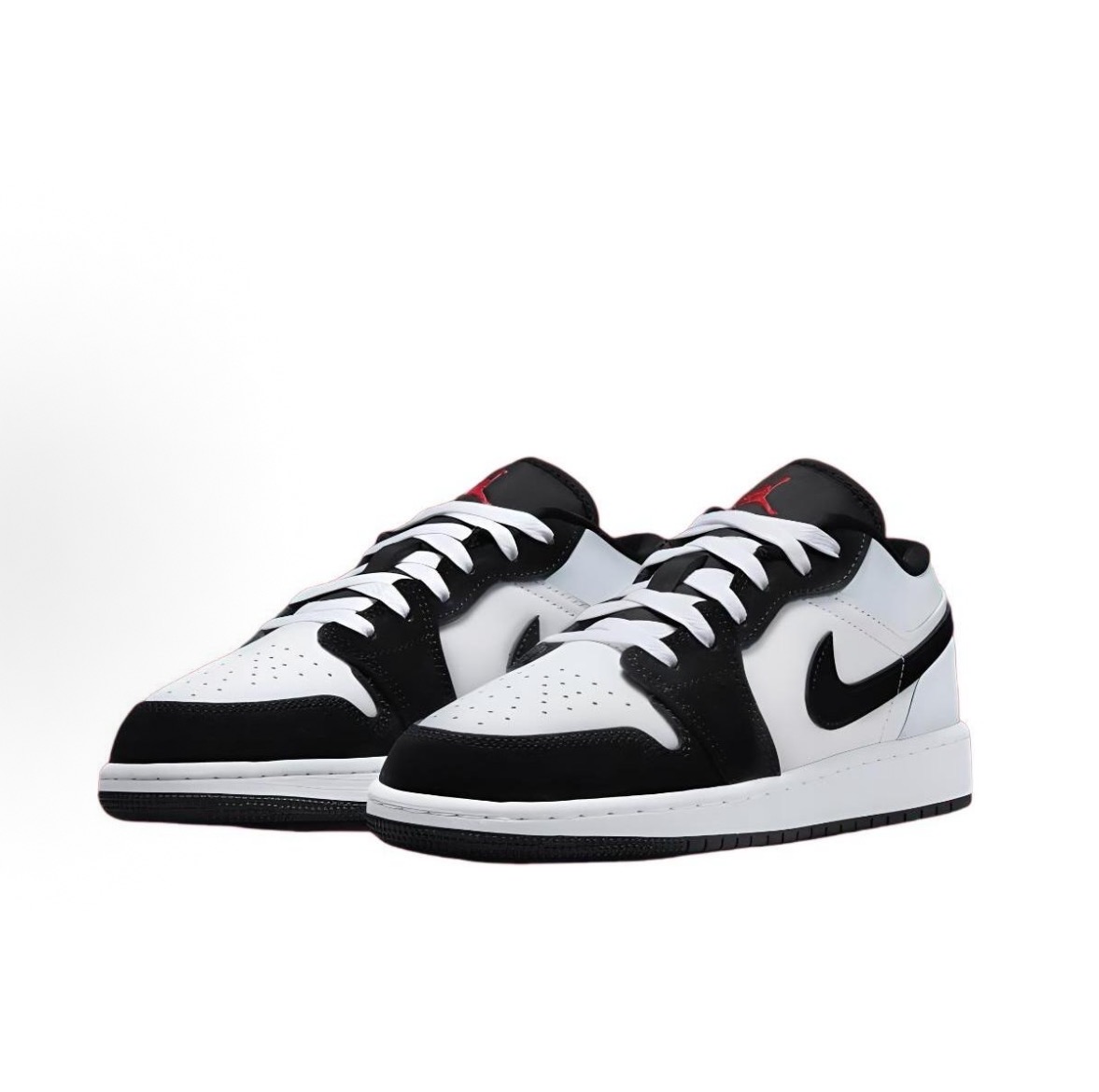 Air Jordan 1 Low "Panda" 低筒 黑白紅:圖片 2