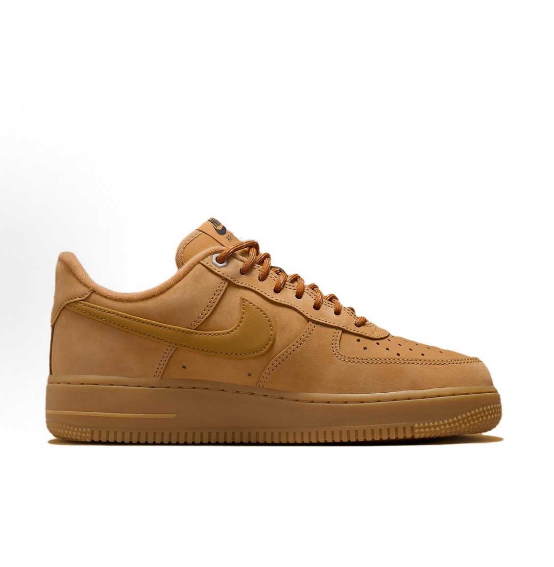Nike Air Force 1 LV8 Nubuck 經典復古百搭舒適簡約 低筒 板鞋 小麥色:圖片 2