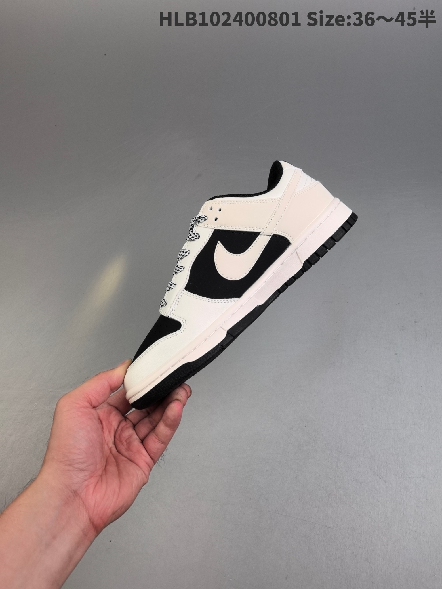 路易威登 x 耐克 SB Dunk Low LV米白棕解構鞋帶周年高端訂製 低筒休閒板鞋 定製鞋盒:圖片 2