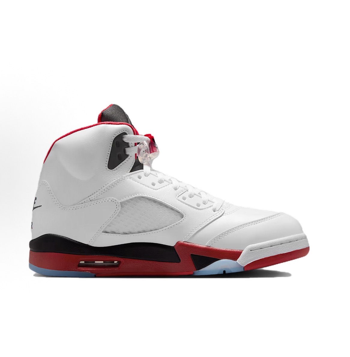Air Jordan 5 Retro「Fire Red Black Tongue」High 火花白紅:圖片 2