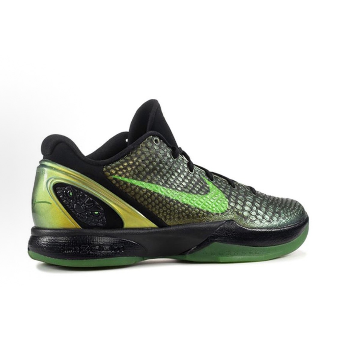 Nike Zoom Kobe 6 Supreme Rice舒適百搭防滑輕便低幫籃球鞋男款女鞋黑金綠:圖片 2