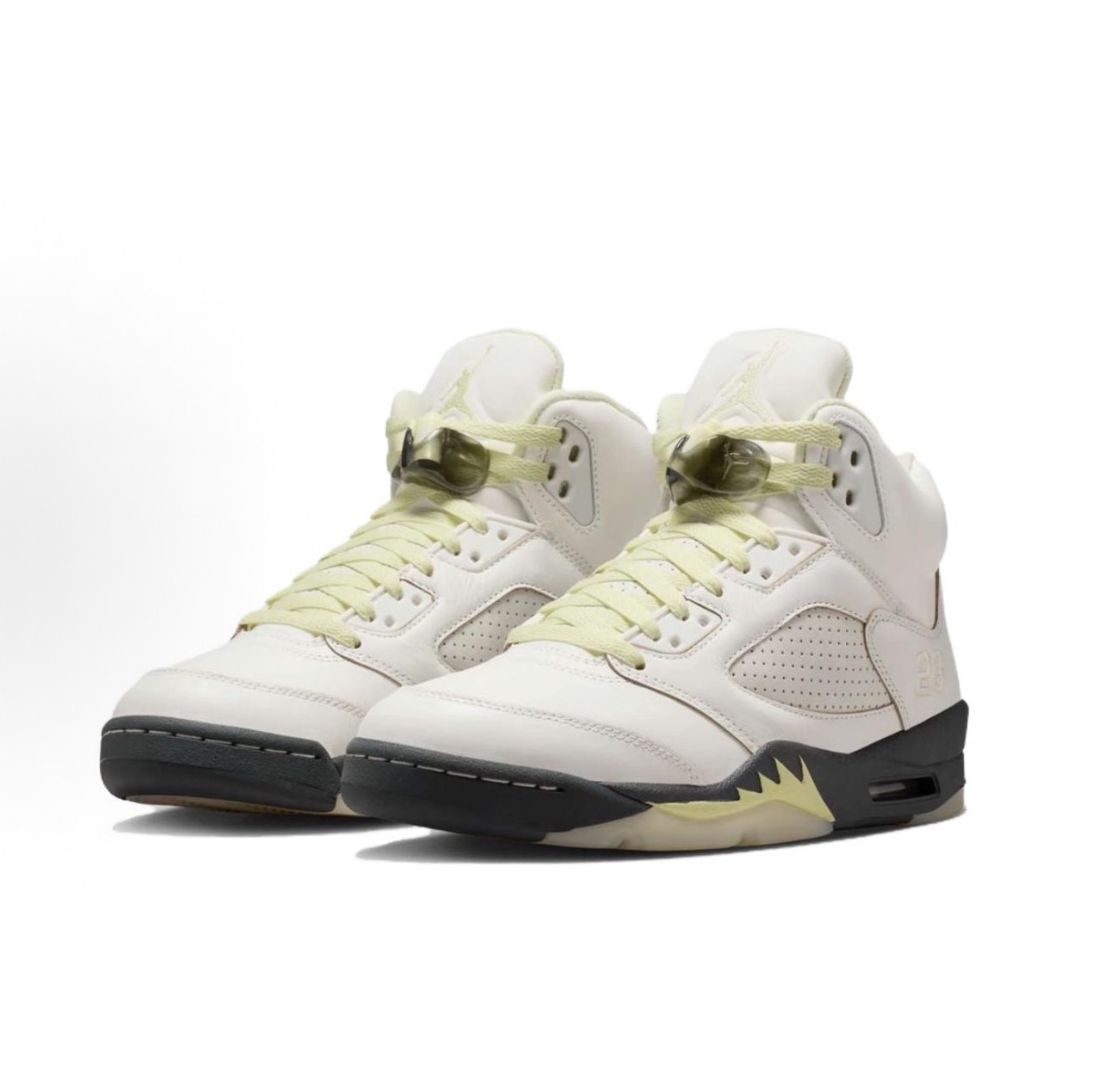 Air Jordan 5 Retro 「Luminous Green And Sail」:圖片 3