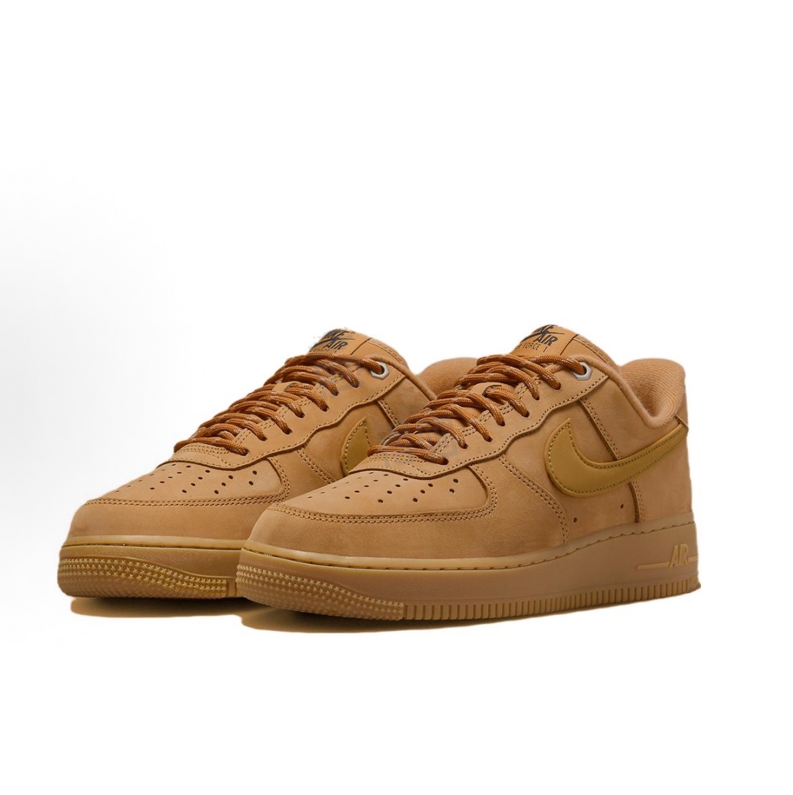 Nike Air Force 1 LV8 Nubuck 經典復古百搭舒適簡約 低筒 板鞋 小麥色:圖片 6