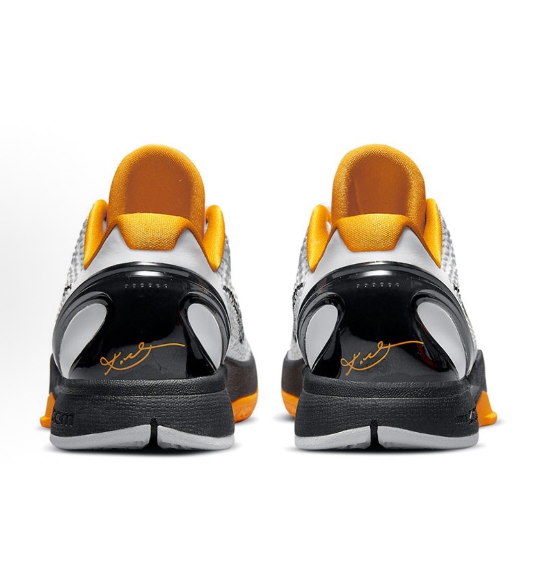 Nike Zoom Kobe 6 Protro 「White Del Sol」Post Season 2021複刻 低筒 篮球鞋 男鞋女鞋 黑白黃:圖片 4
