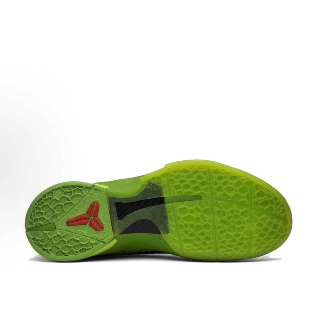Nike Zoom Kobe 6 Grinch青蜂俠圓頭系帶防滑平衡低幫籃球鞋男鞋女鞋綠色:圖片 3