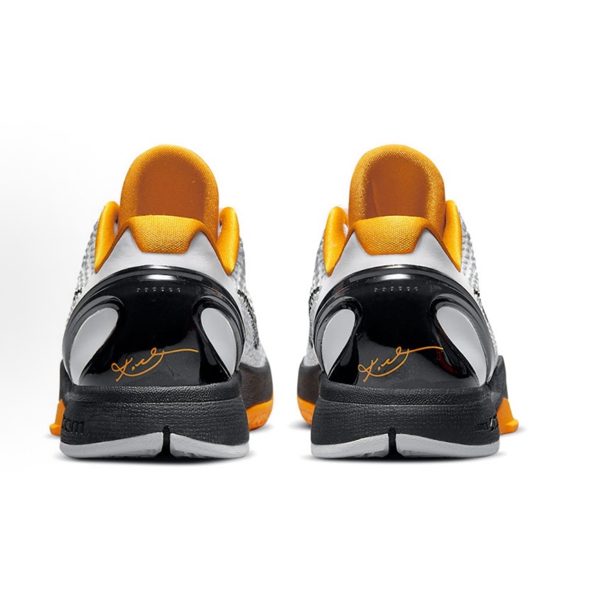 Nike Zoom Kobe 6 Protro“White Del Sol”季後賽2021複刻低幫籃球鞋男鞋女鞋黑白黃:圖片 4