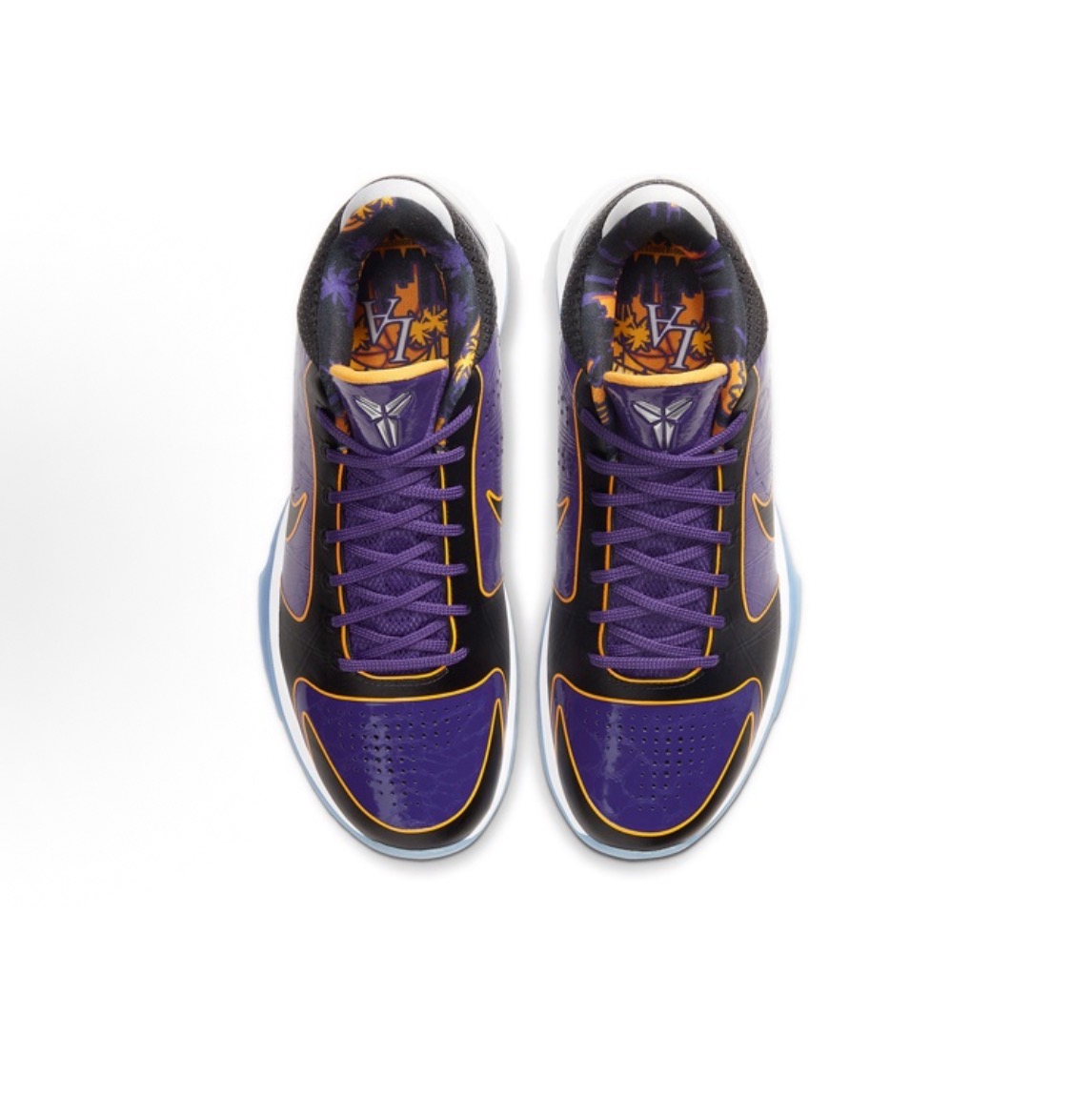 Nike Zoom Kobe 5 Protro“Lakers”湖人總冠軍低幫實戰籃球鞋男鞋女鞋紫黑:圖片 5