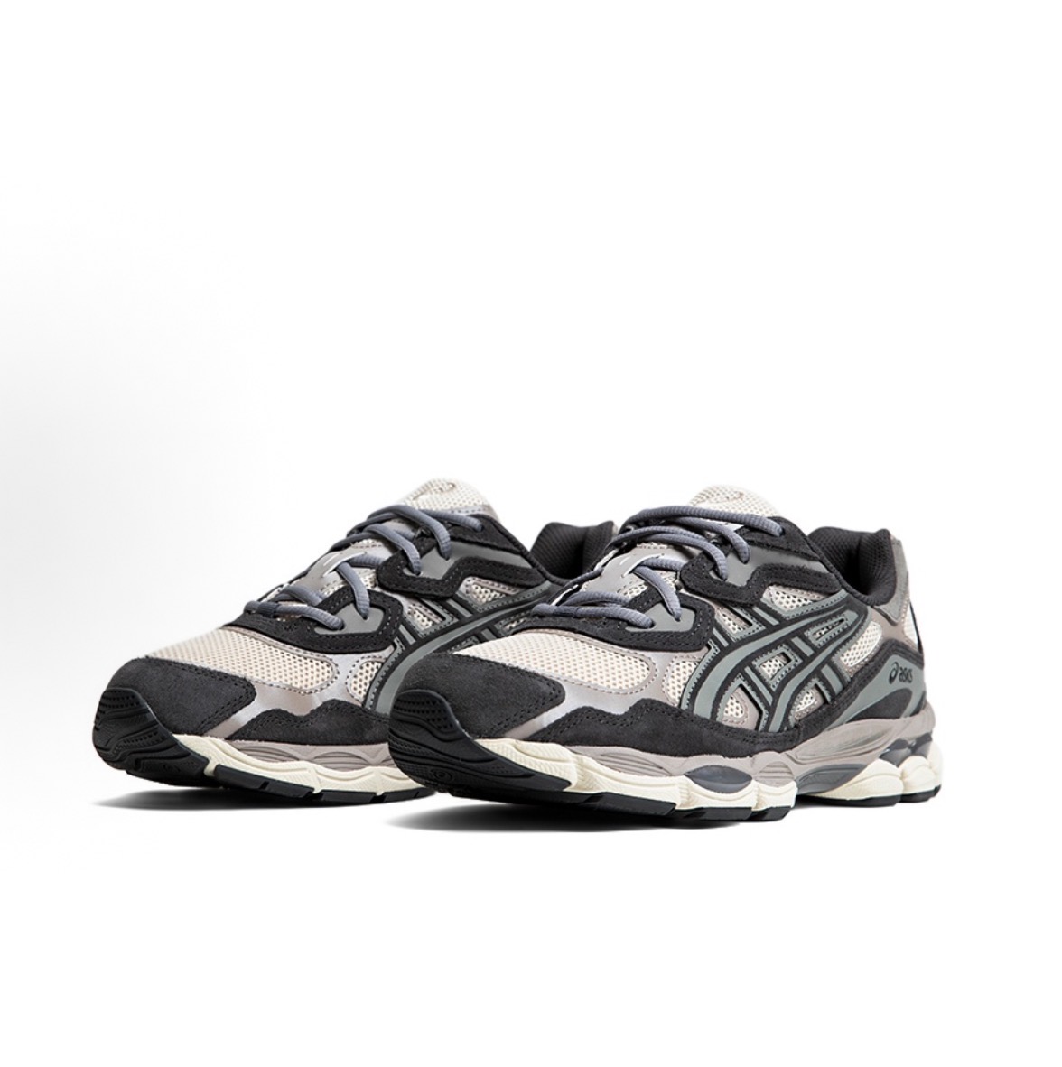 ASICS GEL-NYC復古百搭舒適日常 低筒 生活休閒鞋 男女同款 燕麥灰:圖片 5