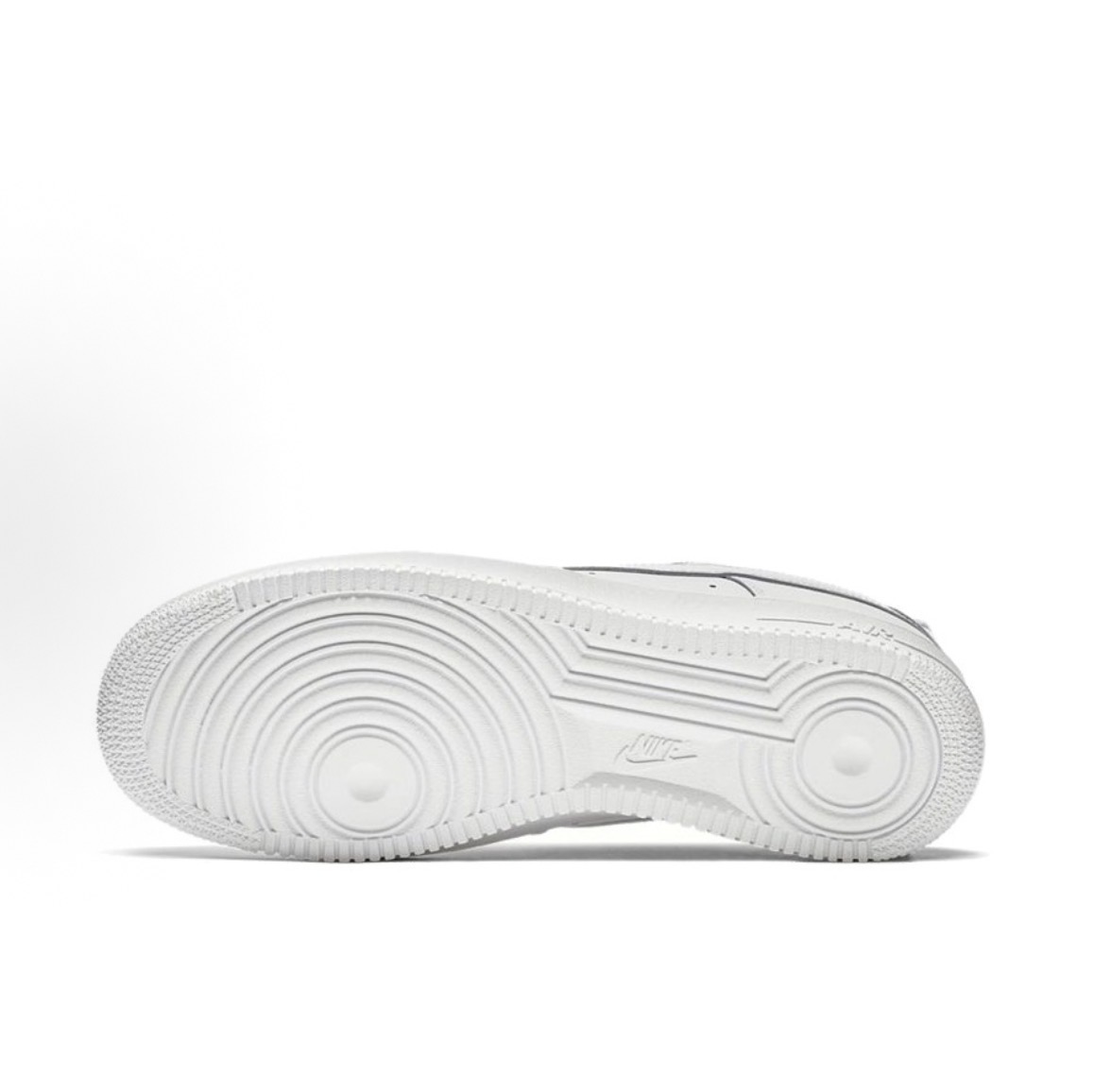 Nike Air Force 1 07 皮革 經典復古 耐磨 低筒 板鞋 純白:圖片 3