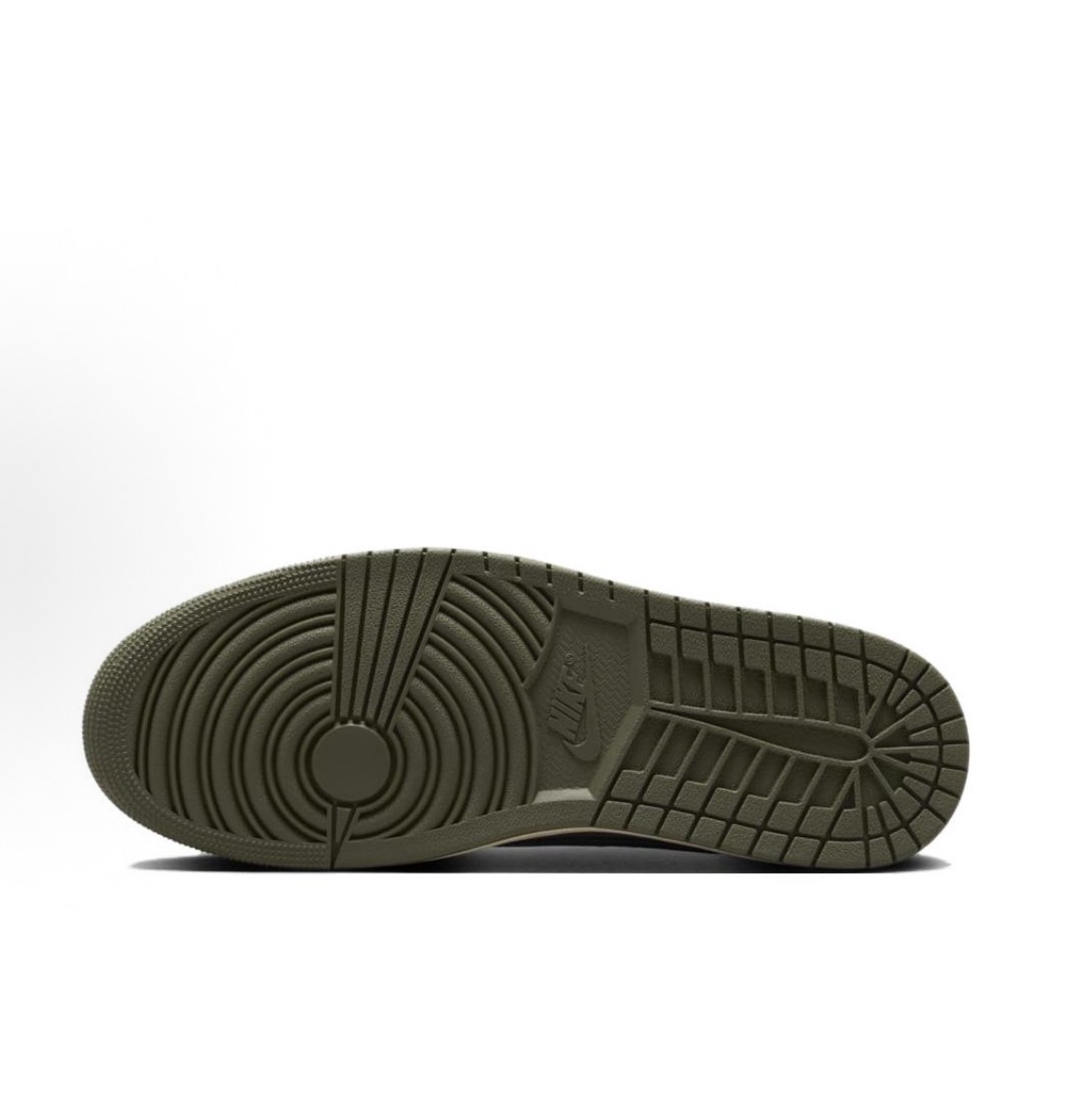 Travis Scott x Jordan Air Jordan 1 D-Loop 8.0 Low OG「Medium Olive」低筒 复古籃球鞋 男女同款 米綠:圖片 4