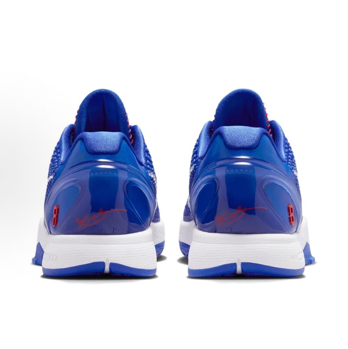 Nike Zoom Kobe 6 Protro 「Dodgers」 PE 圆頭綁帶 減震防滑 低筒 節奏 篮球鞋 男女鞋 藍白:圖片 5