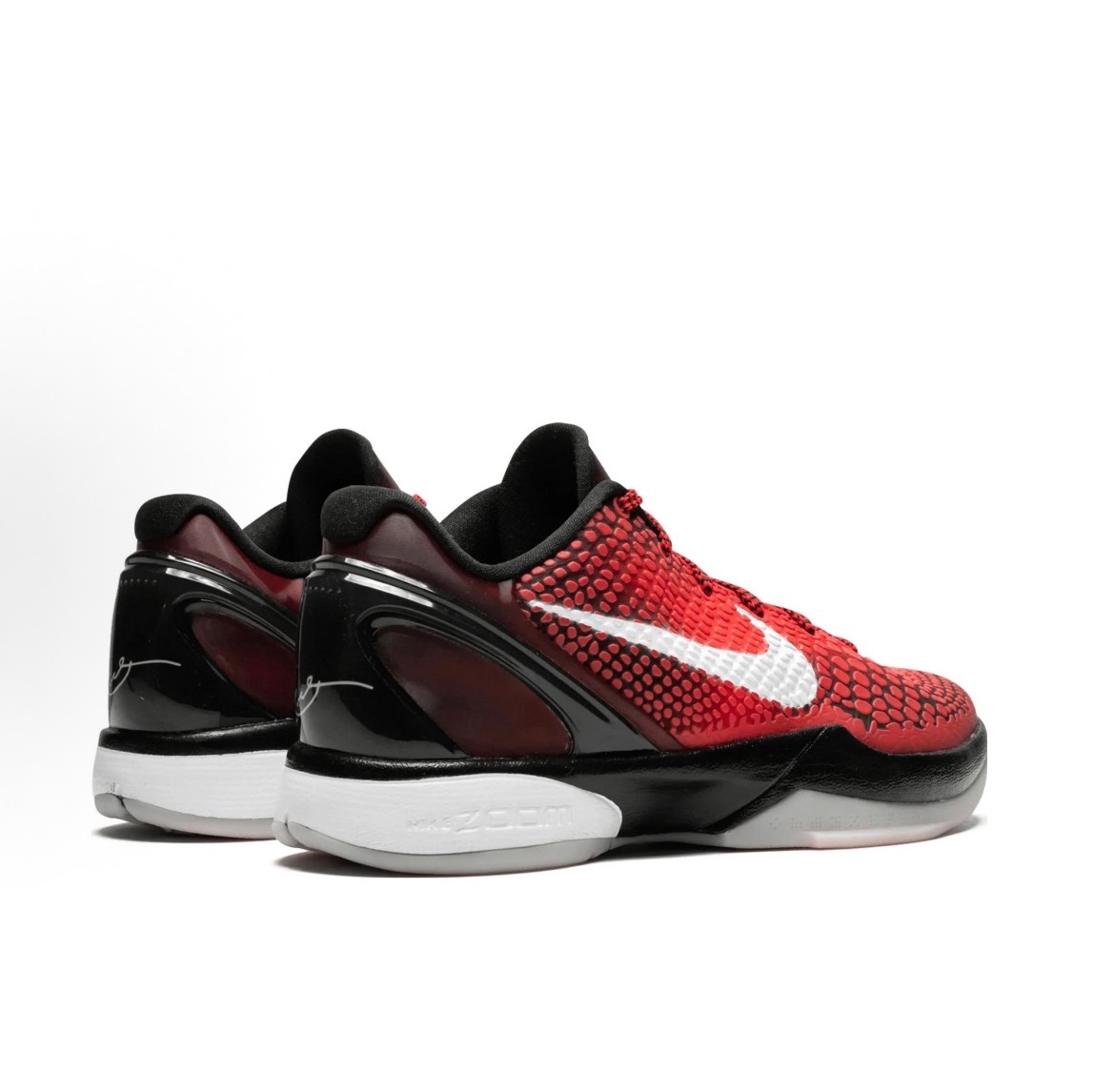 Nike Zoom Kobe 6 ASG West Challenge Red科比6圓頭系帶防滑輕便低幫實戰籃球鞋男鞋女鞋紅色:圖片 4