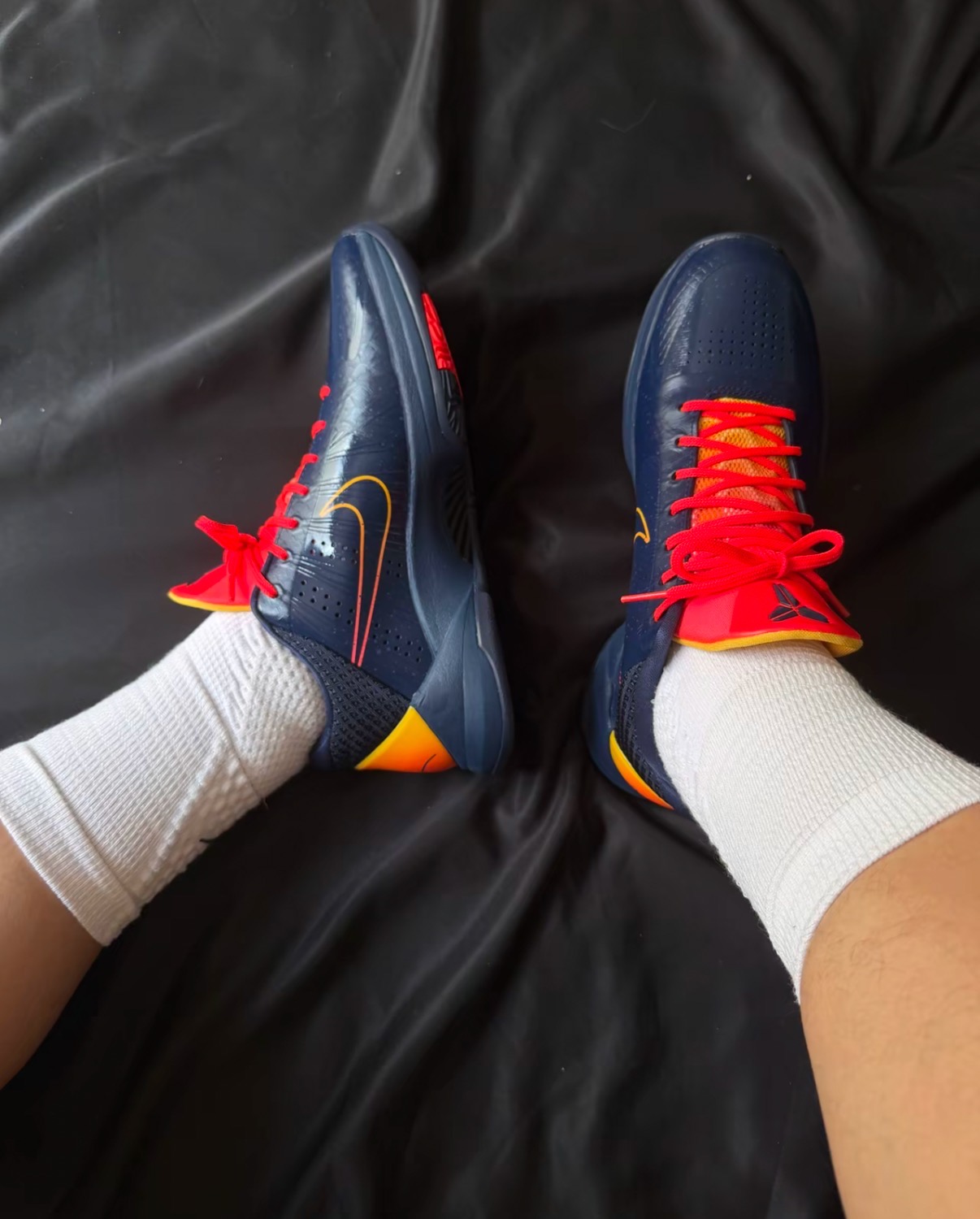 Caitlin Clark x Nike Kobe 5 Protro“Indiana Fever”舒適百搭防滑耐磨低幫籃球鞋男鞋女鞋藍色:圖片 5
