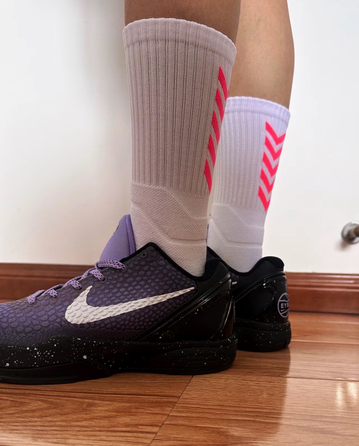 Nike Zoom Kobe 6 Protro“EYBL”時尚百搭减震防滑耐磨低幫籃球鞋男款女鞋黑紫色:圖片 4