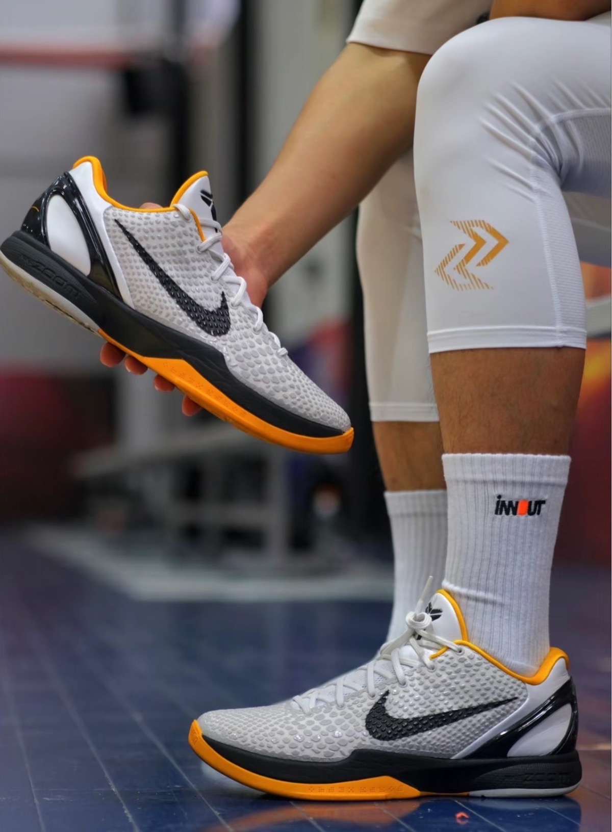 Nike Zoom Kobe 6 Protro 「White Del Sol」Post Season 2021複刻 低筒 篮球鞋 男鞋女鞋 黑白黃:圖片 7