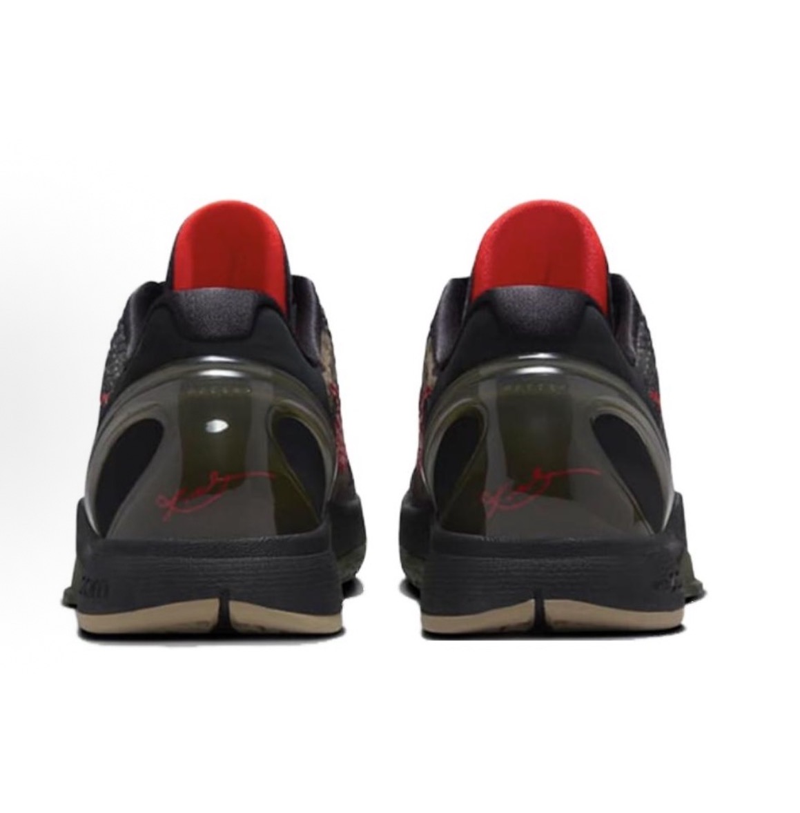 Nike Zoom Kobe 6 Protro「Italian Camo」低筒 節奏舞鞋 男鞋女鞋 黑紅:圖片 4
