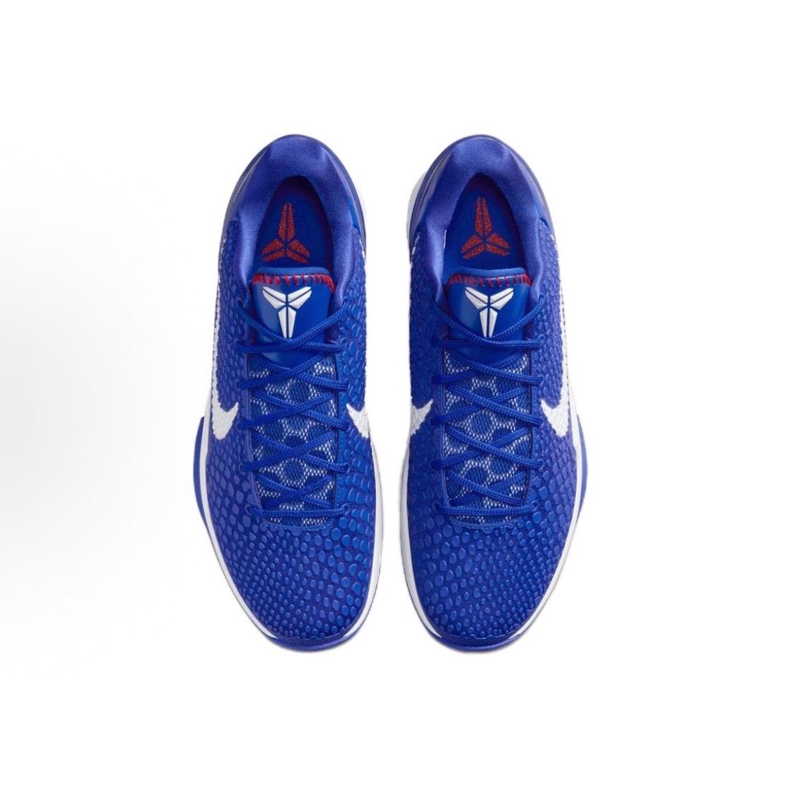 Nike Zoom Kobe 6 Protro 「Dodgers」 PE 圆頭綁帶 減震防滑 低筒 節奏 篮球鞋 男女鞋 藍白:圖片 4