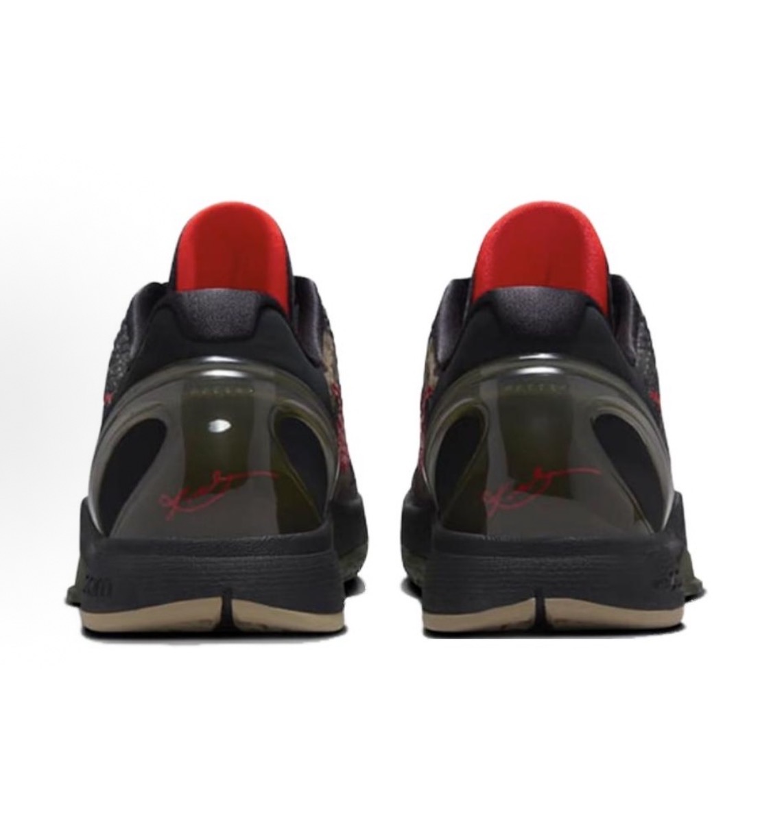 Nike Zoom Kobe 6 Protro“Italian Camo”低幫籃球鞋男鞋女鞋黑紅:圖片 4