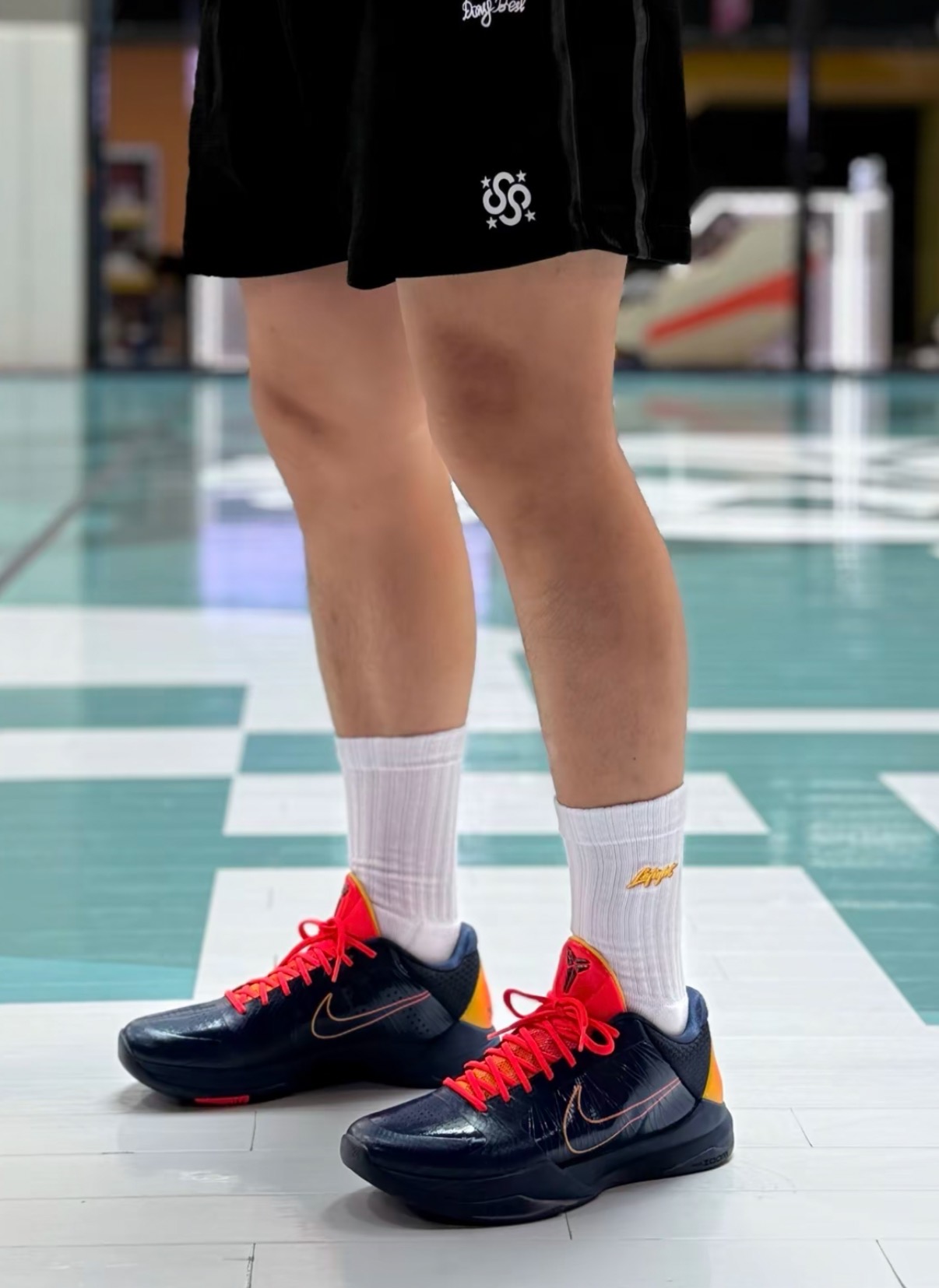 Caitlin Clark x Nike Kobe 5 Protro“Indiana Fever”舒適百搭防滑耐磨低幫籃球鞋男鞋女鞋藍色:圖片 4