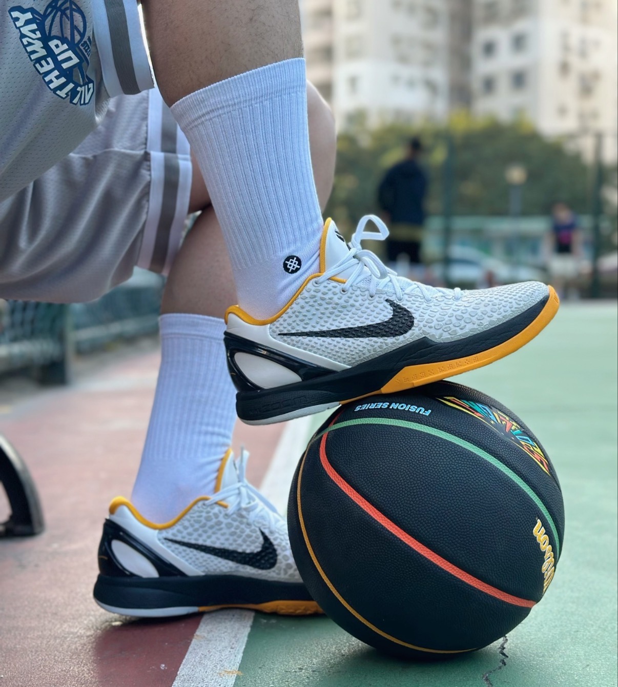 Nike Zoom Kobe 6 Protro“White Del Sol”季後賽2021複刻低幫籃球鞋男鞋女鞋黑白黃:圖片 6