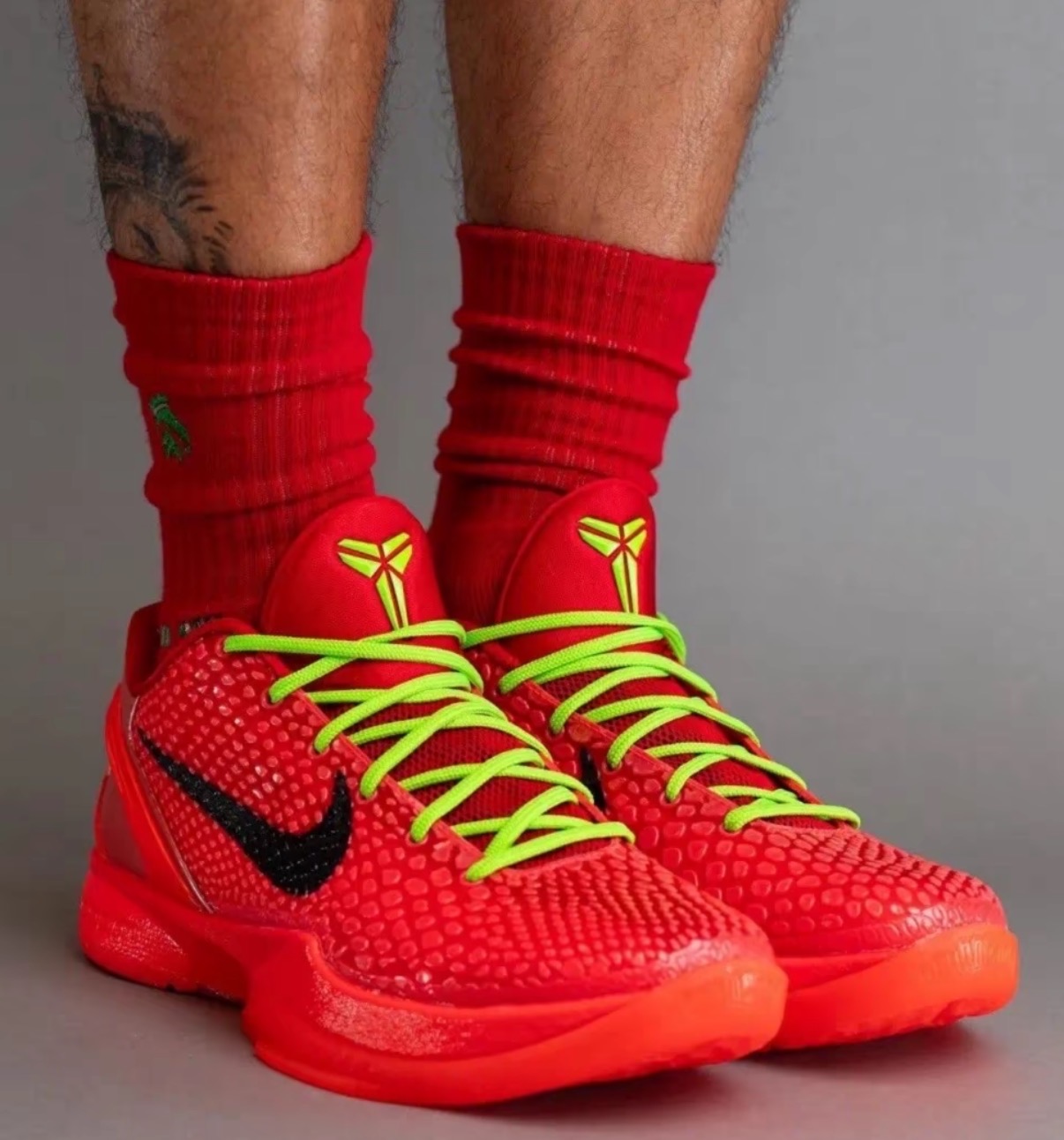 Nike Zoom Kobe 6 Protro“Reverse”反轉青蜂俠低幫籃球鞋男鞋女鞋紅色:圖片 6