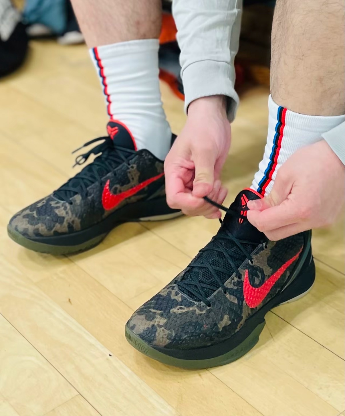 Nike Zoom Kobe 6 Protro“Italian Camo”低幫籃球鞋男鞋女鞋黑紅:圖片 7