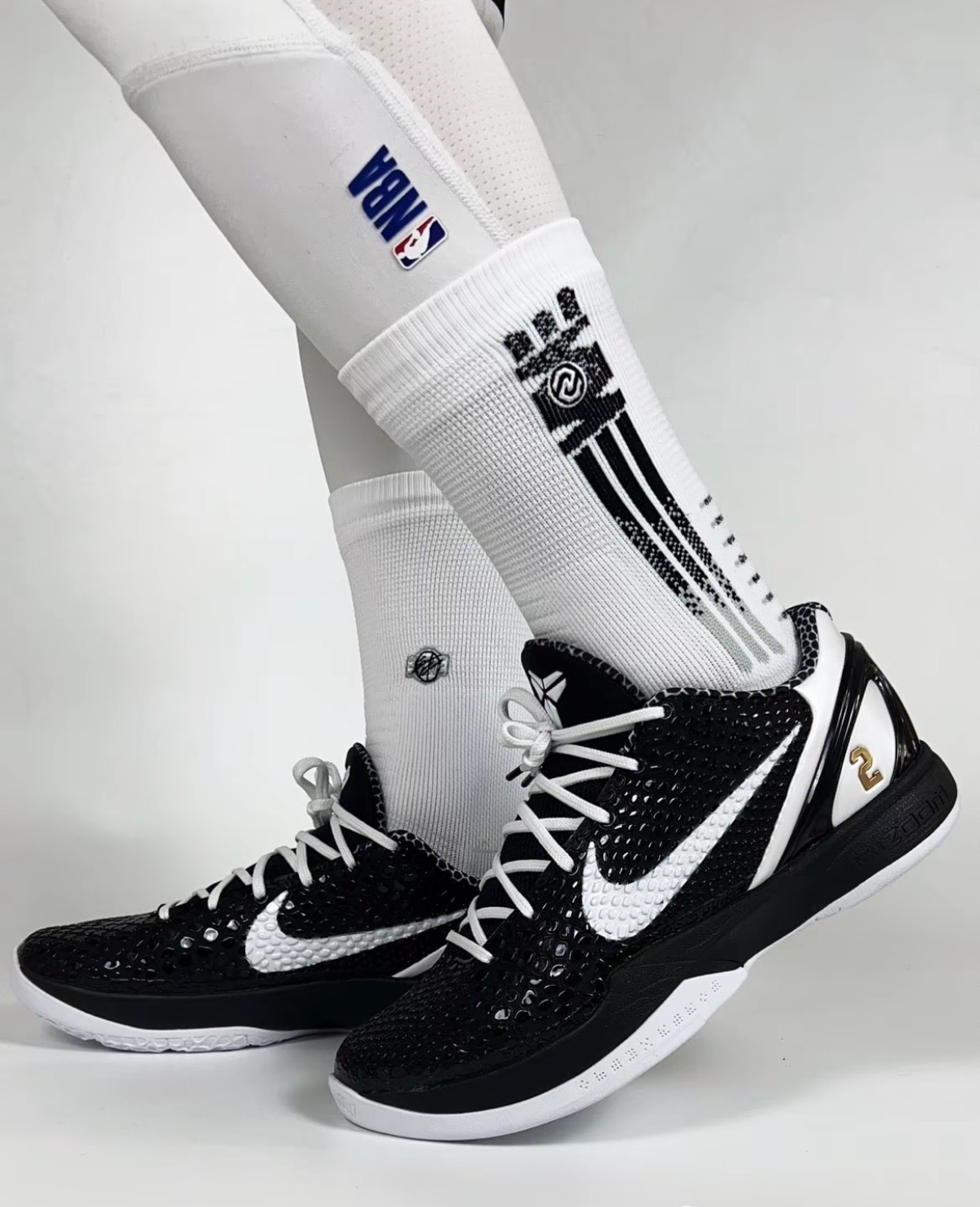 Nike Zoom Kobe 6 Protro「Mambacita Sweet 16」GiGi 曼巴基金會 低筒 實戰籃球鞋 男鞋女鞋 黑白:圖片 8