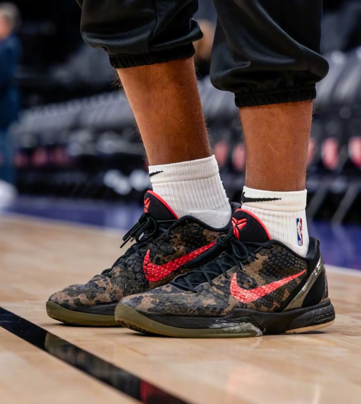 Nike Zoom Kobe 6 Protro“Italian Camo”低幫籃球鞋男鞋女鞋黑紅:圖片 8